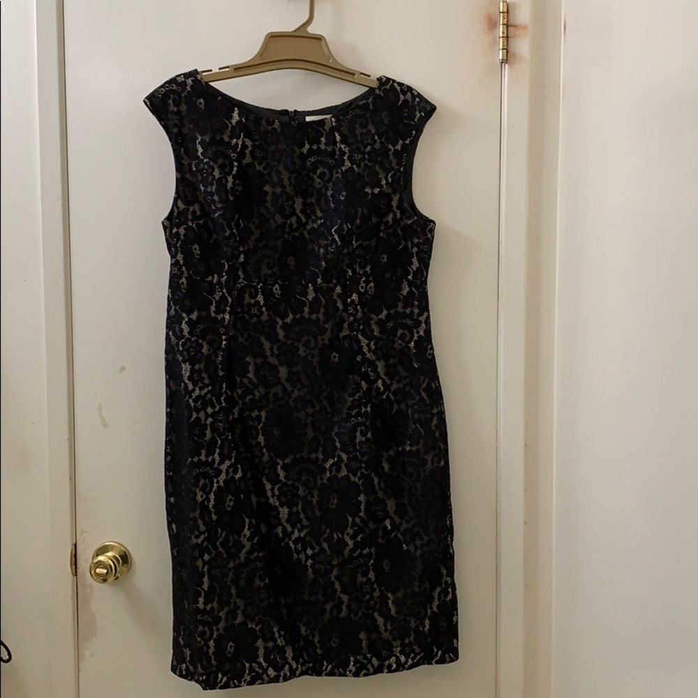 Calvin Klein lace cocktail dress.    Never worn.